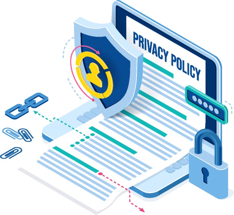 Azora Glam privacy policy for customers shopping online